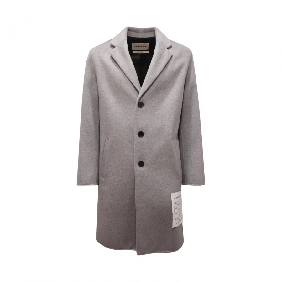 0206AV CAPPOTTO UOMO AMARÁNTO MAN WOOL COAT