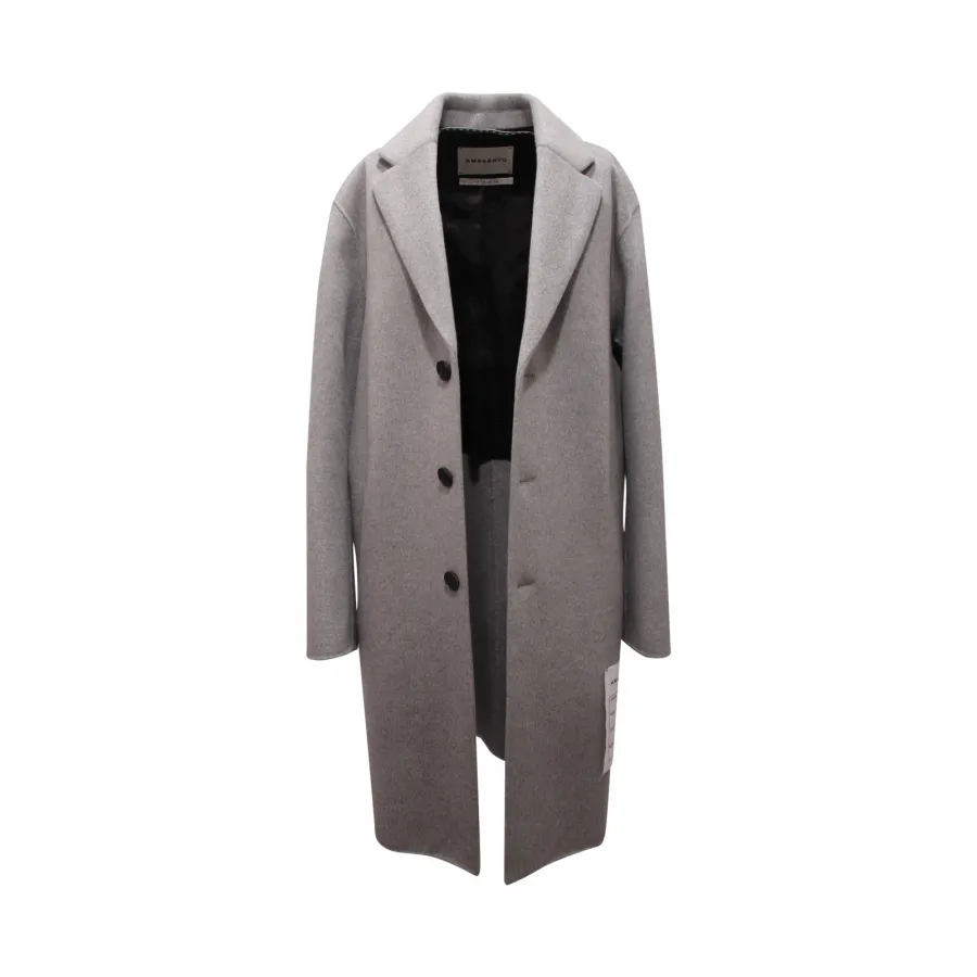0206AV CAPPOTTO UOMO AMARÁNTO MAN WOOL COAT