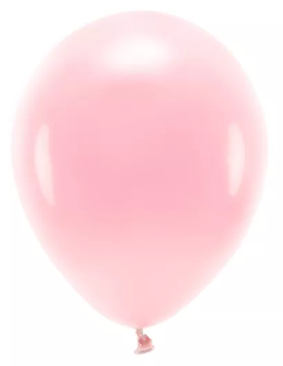 100 palloncini pastello eco rosa baby 26cm