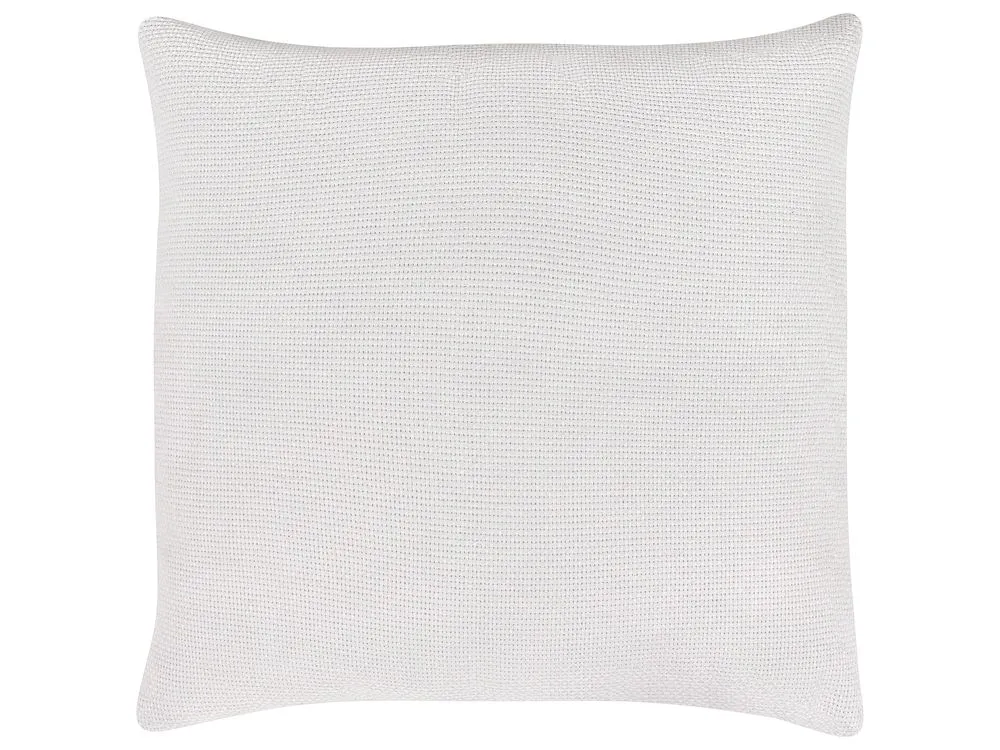 2 Seater Fabric Sofa White REINEN