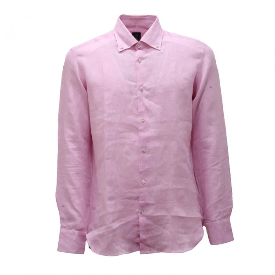 7545AL camicia uomo ALESSANDRO BONI man linen shirt