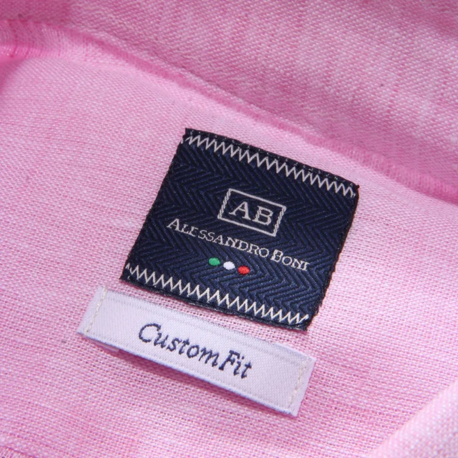 7545AL camicia uomo ALESSANDRO BONI man linen shirt