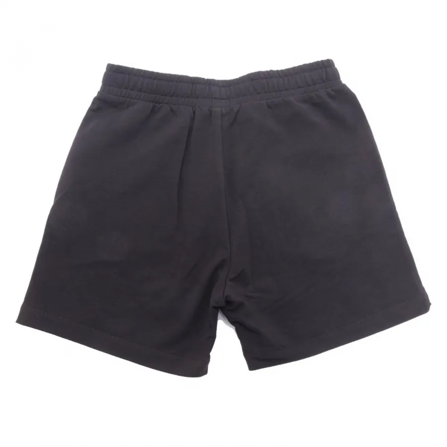 7565AH bermuda bimbo MOSCHINO TEEN black sweat shorts kids