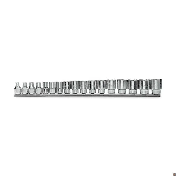 910A/SB17 - SERIE DI CHIAVI A BUSSOLA CON ATTACCO QUADRO FEMMINA 3/8” - BETA UTENSILI 009100030