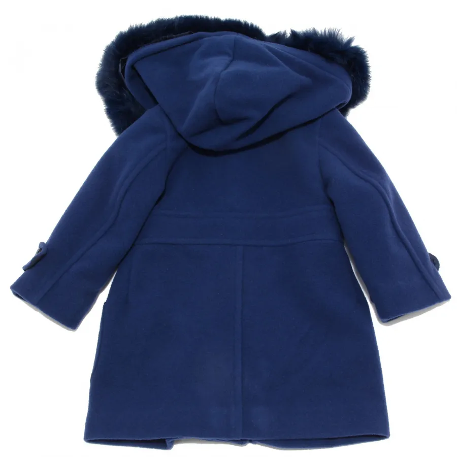 9655L cappotto bimba girl blue BLUMARINE wool/cachemire giacca jacket
