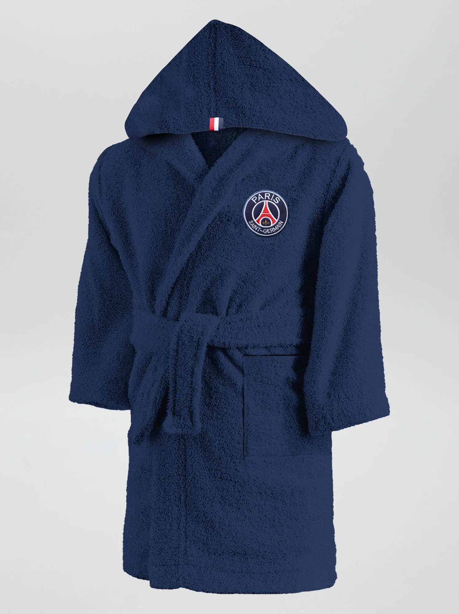 Accappatoio bouclé 'PSG' - BLU