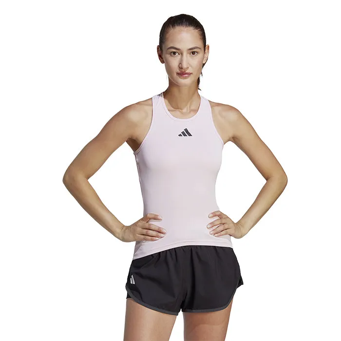Adidas CLUB TANK Clear Pink Donna HZ4280