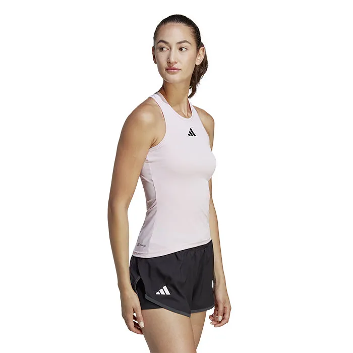 Adidas CLUB TANK Clear Pink Donna HZ4280