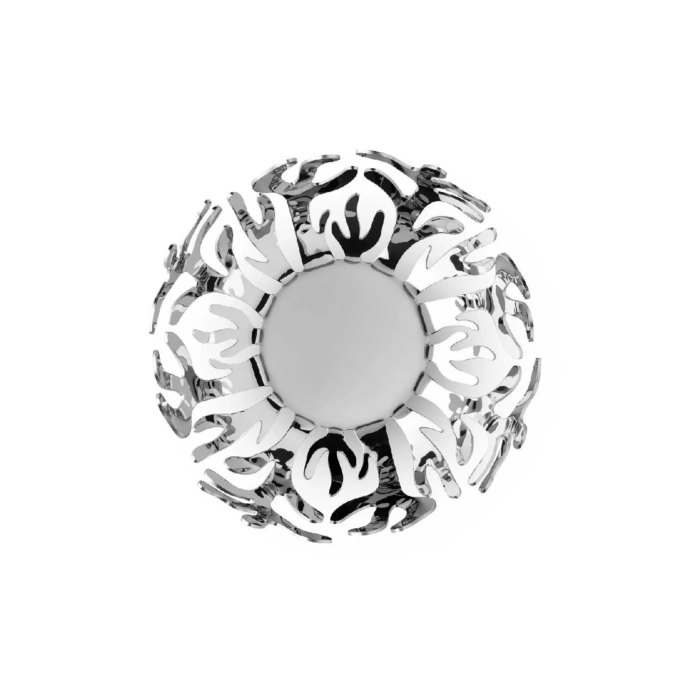 Alessi  Fruttiera grande in acciaio dal design moderno ed elegante Mediterraneo
