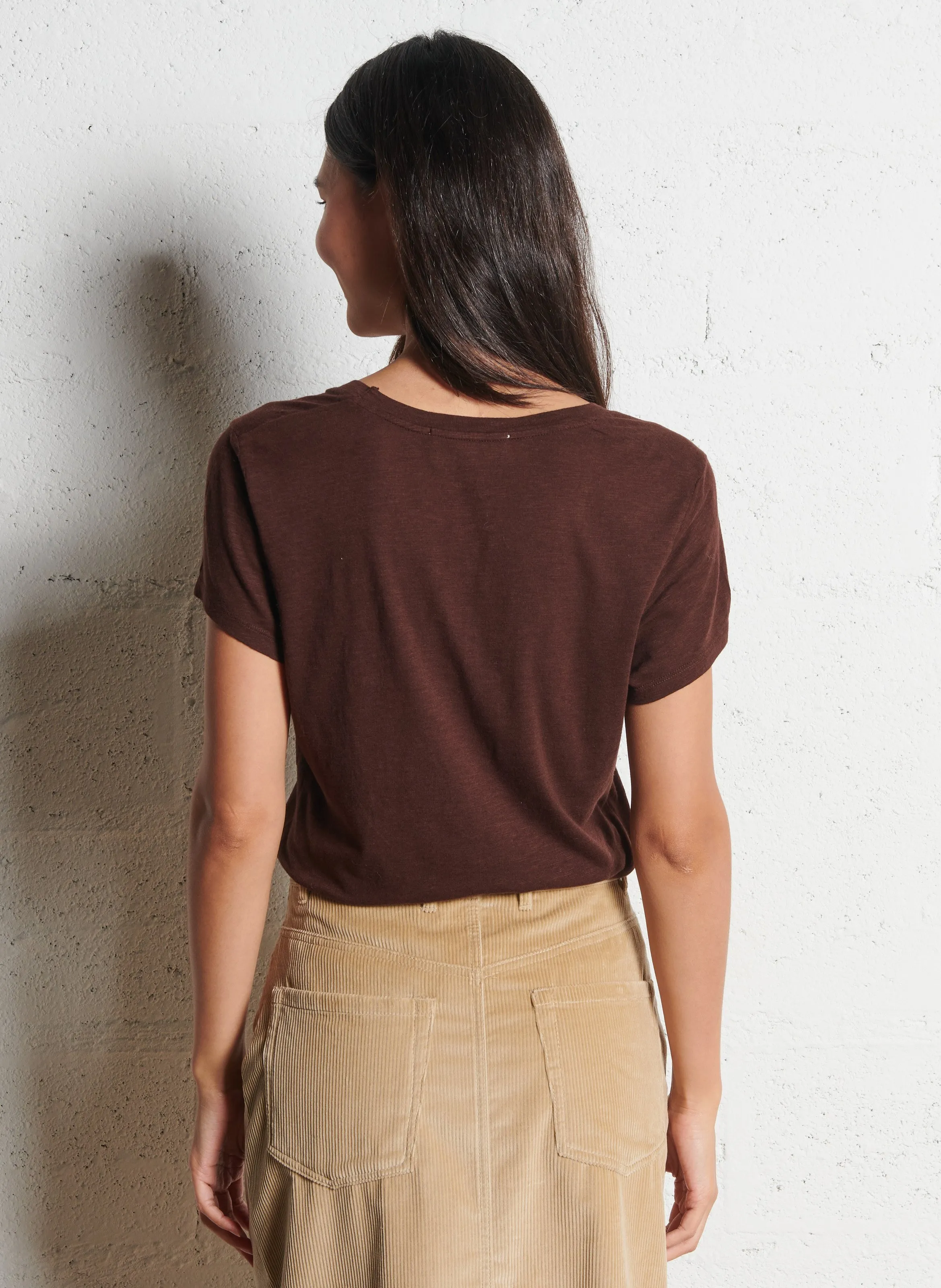  AMERICAN VINTAGE   JACKSONVILLE - Felpa a girocollo in misto cotone | Marrone