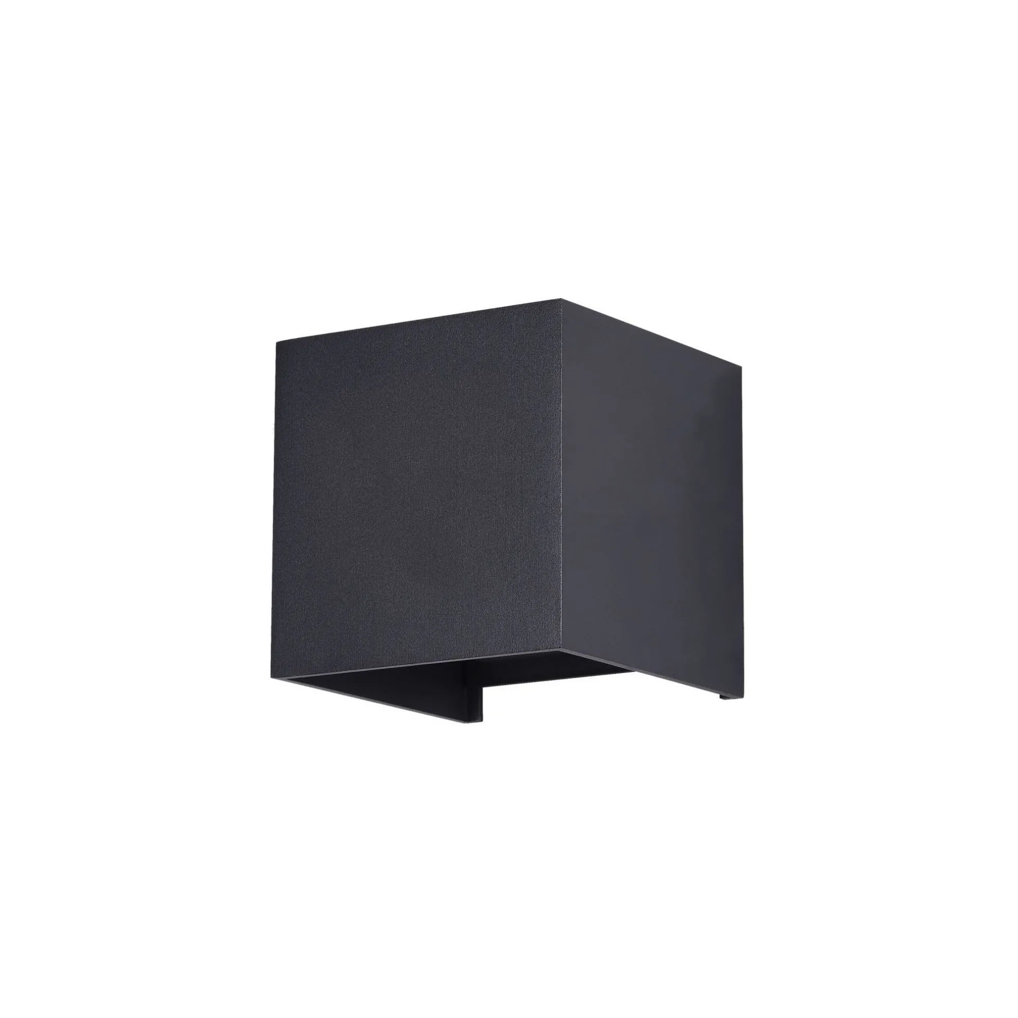 Applique Cubo Fulton Nero Doppia Luce Led Regolabile IP54 Maytoni
