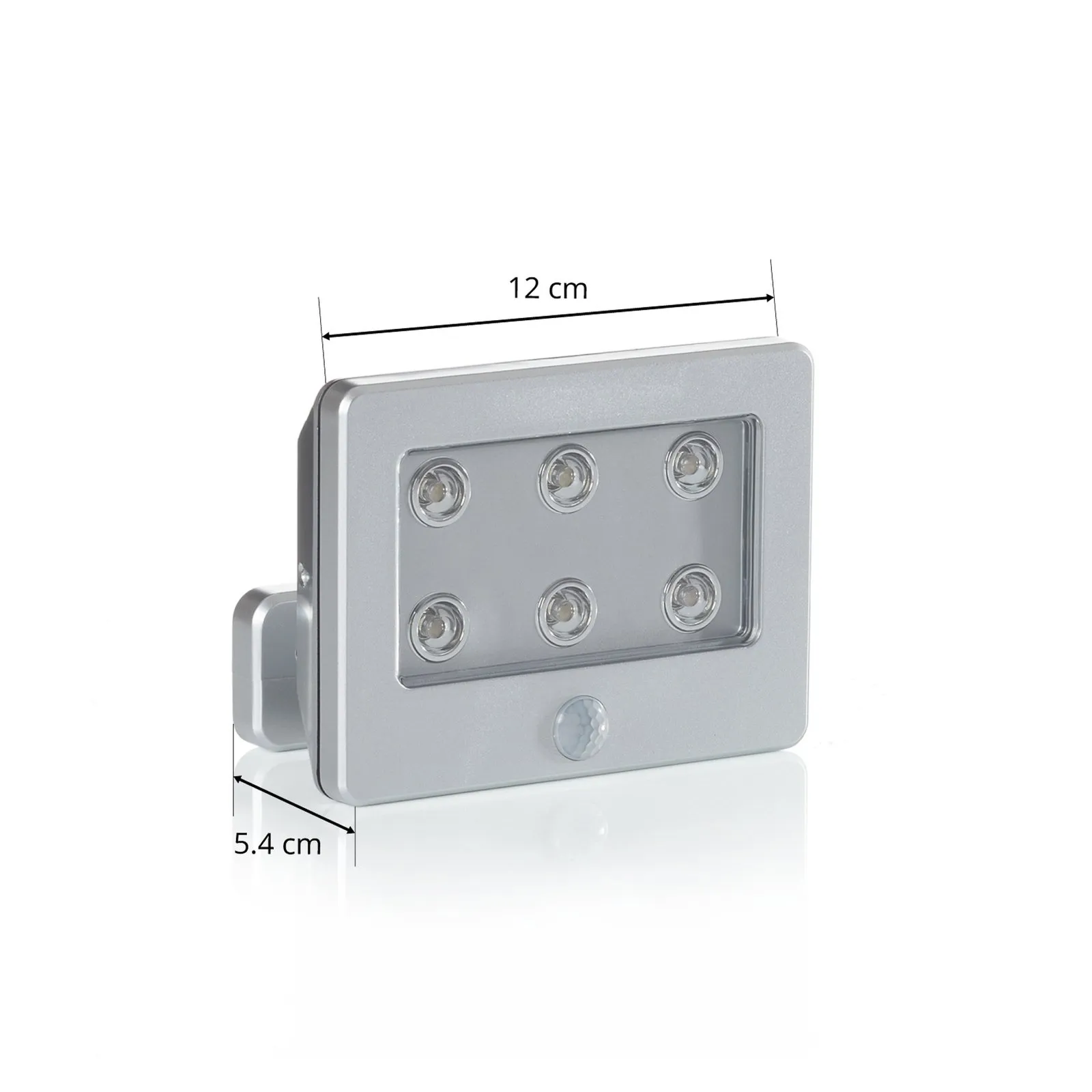 Applique da esterno Kollig, sensore, a batteria