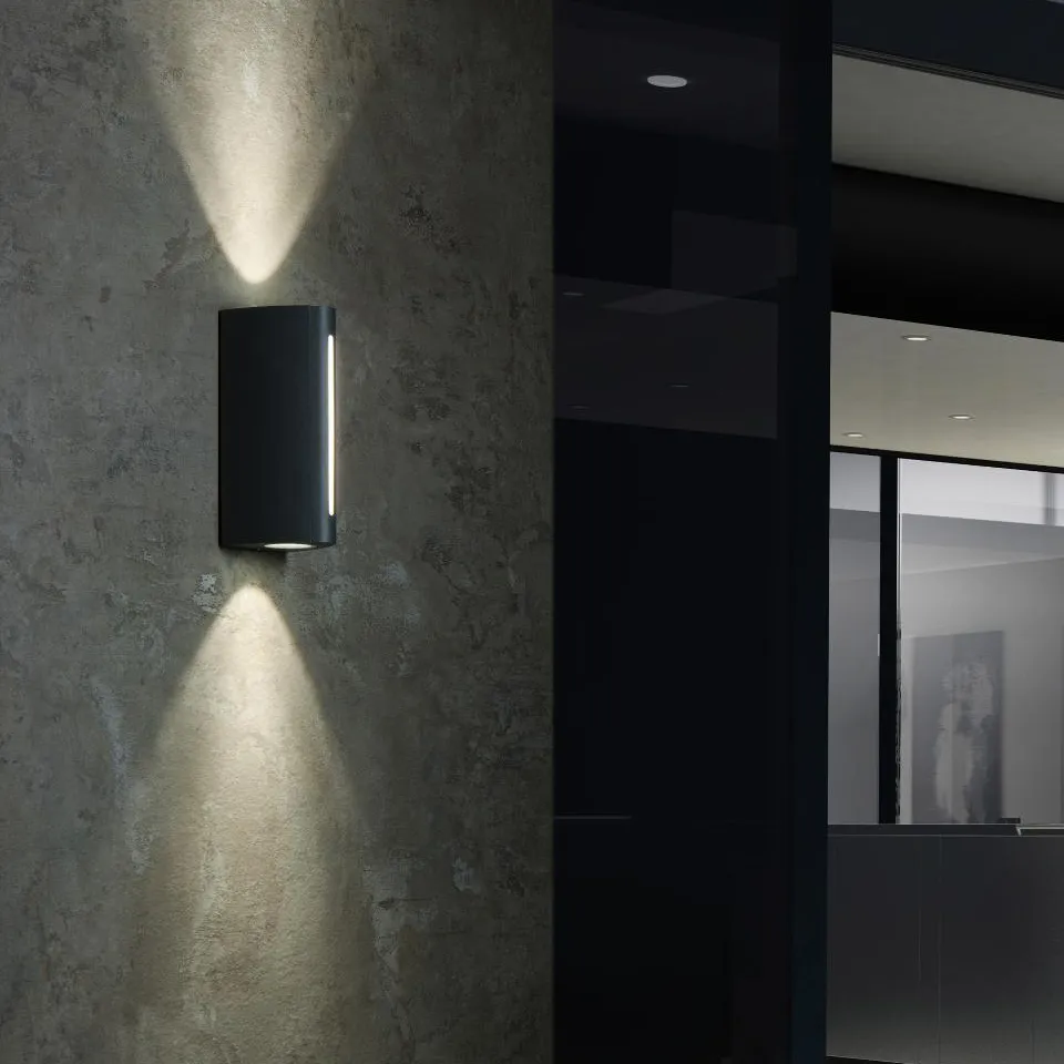 Applique da Esterno SOVIL – VISION Alluminio Antracite LED 4000K