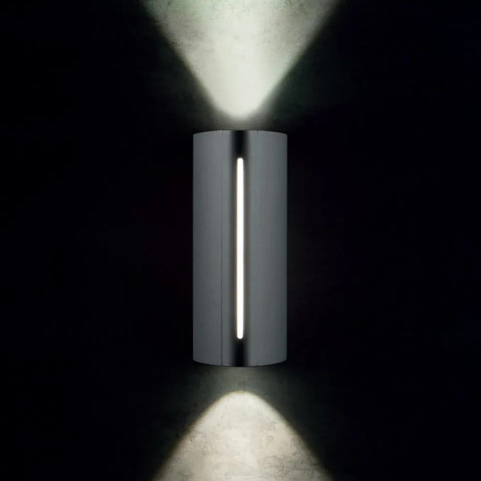 Applique da Esterno SOVIL – VISION Alluminio Antracite LED 4000K