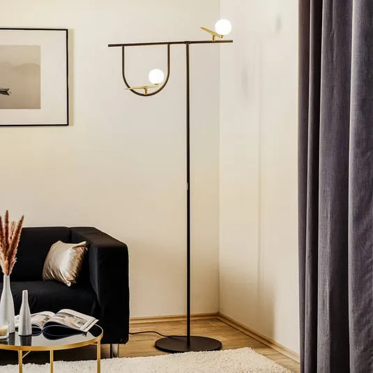 Artemide Yanzi lampada LED da terra, touchdimmer