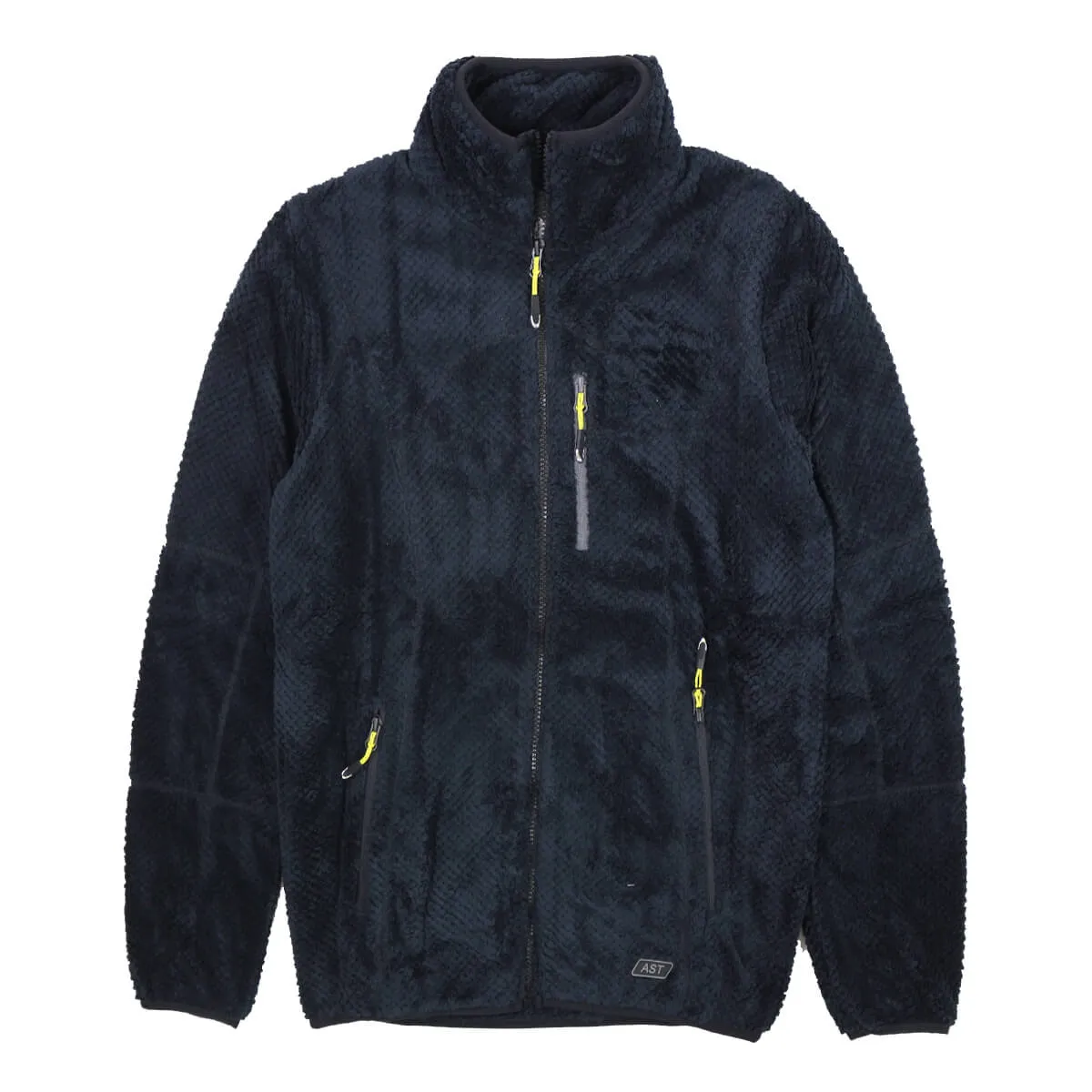 Ast pile uomo Coral Fleece full zip colore nero