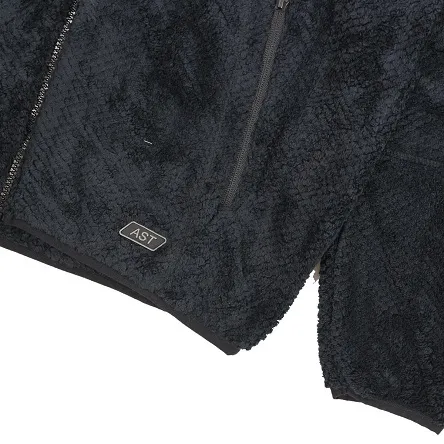 Ast pile uomo Coral Fleece full zip colore nero