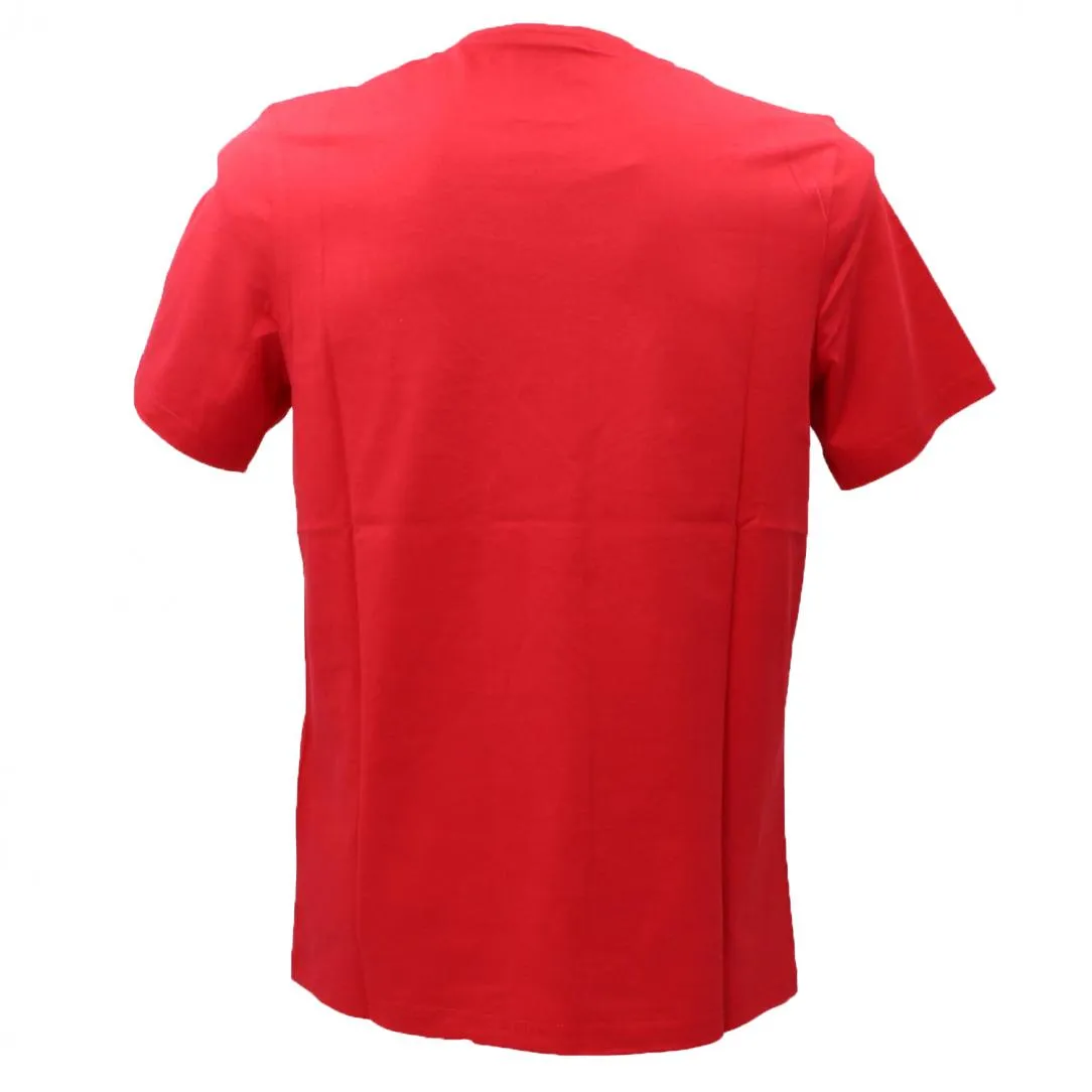 BASIC PLAIN T-SHIRT Rosso