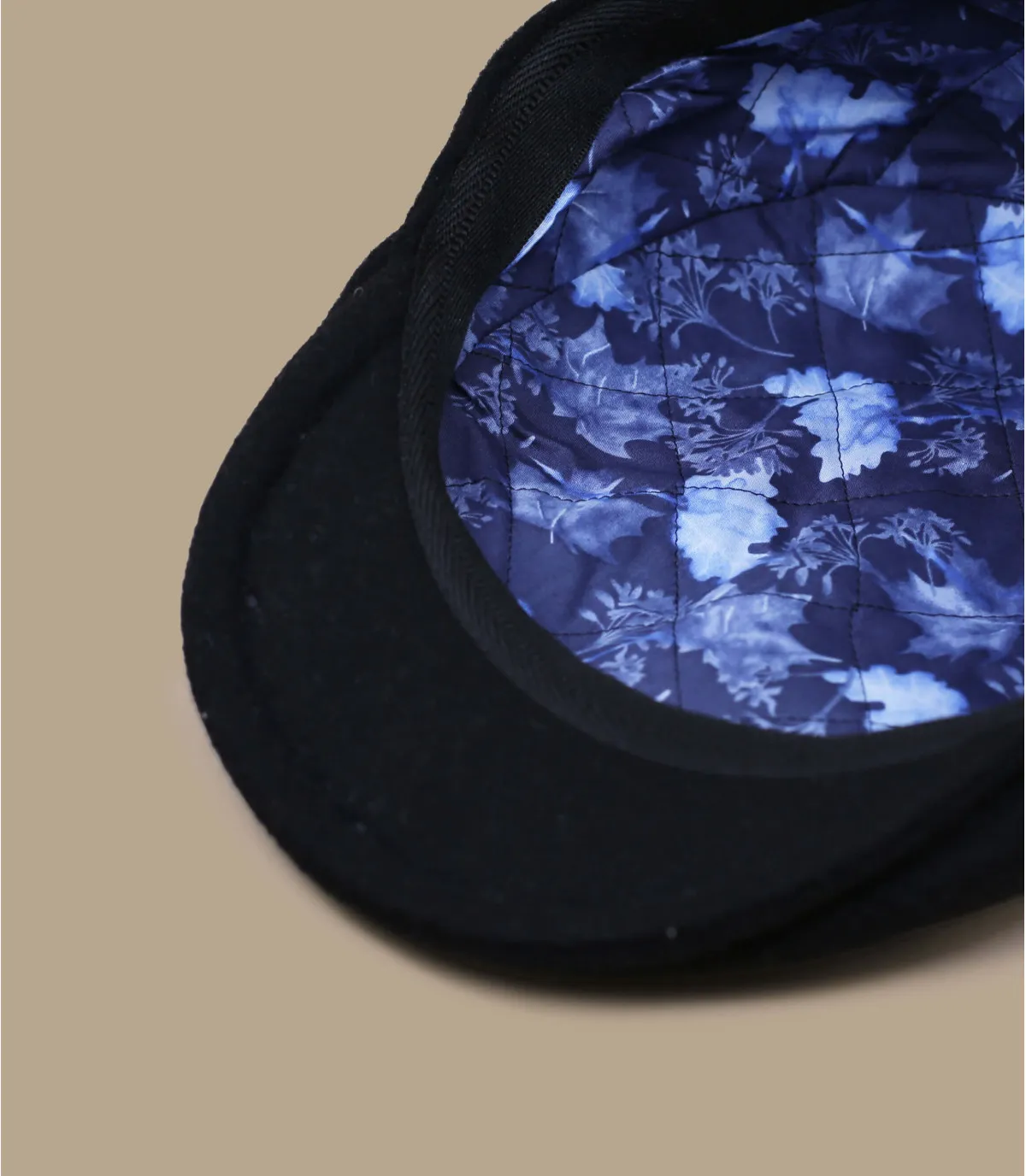 berretto lana blu navy  Nael navy     