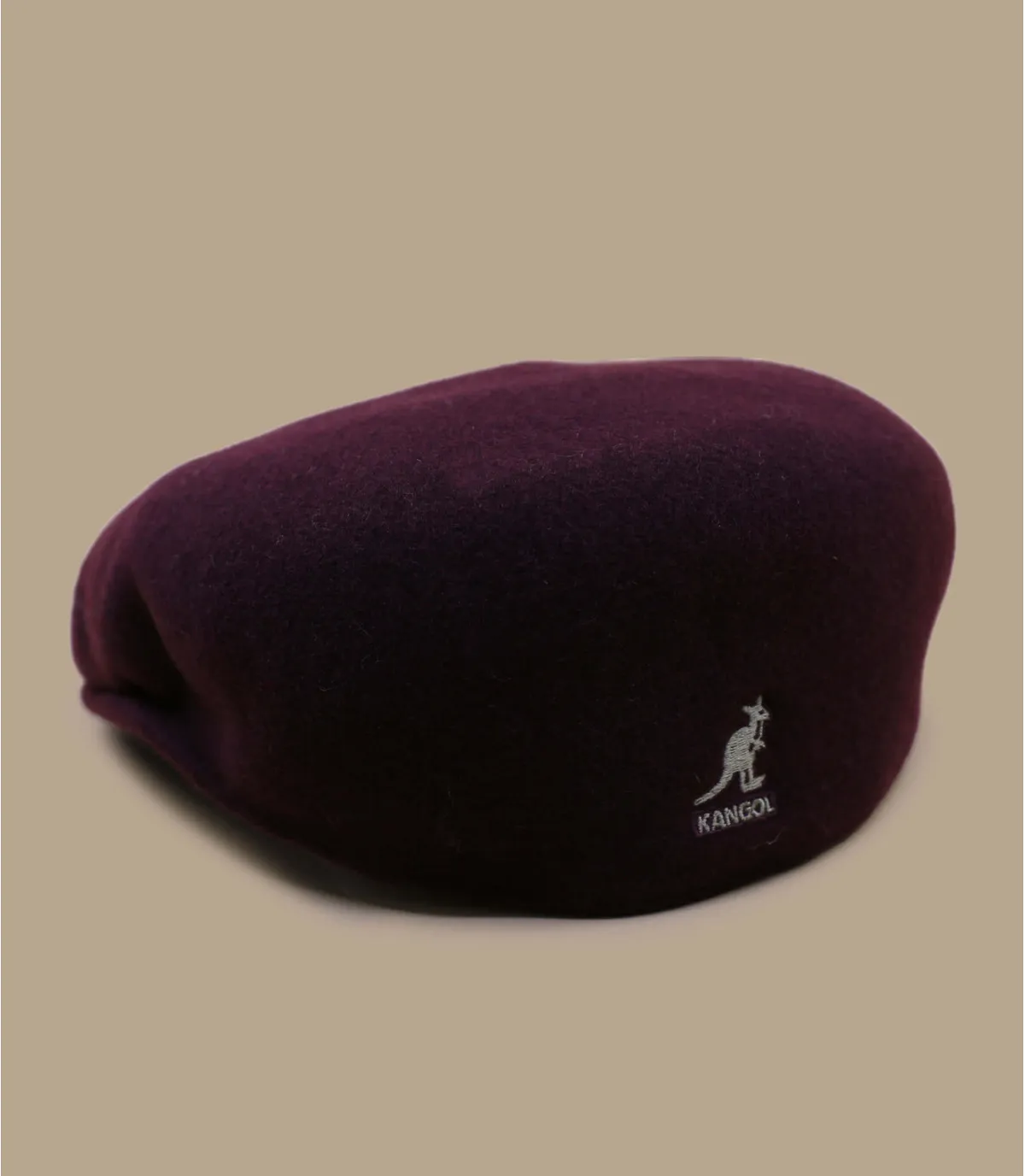    berretto lana bordeaux   504 Wool vino     