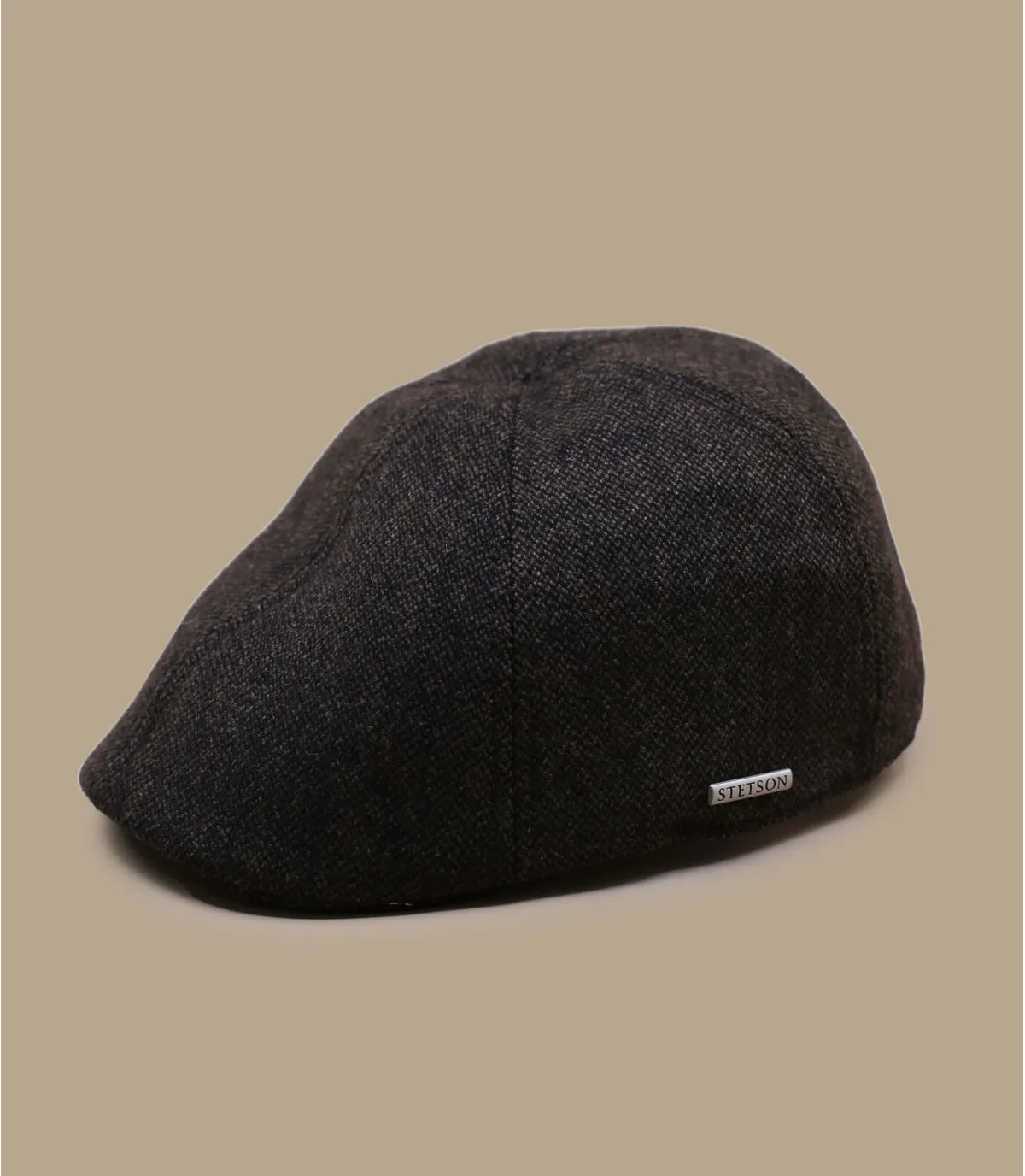   berretto lana marrone     Texas Wool brown     