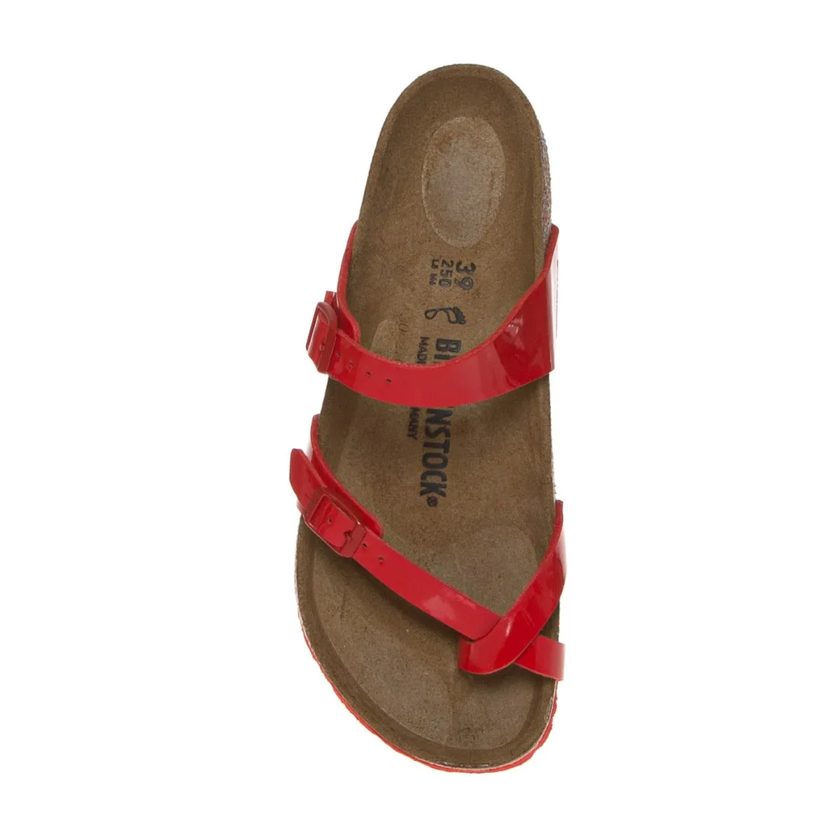 BIRKENSTOCK CIABATTA MAYARI INFRAPOLLICE 1023985 ROSSO REGULAR FIT  