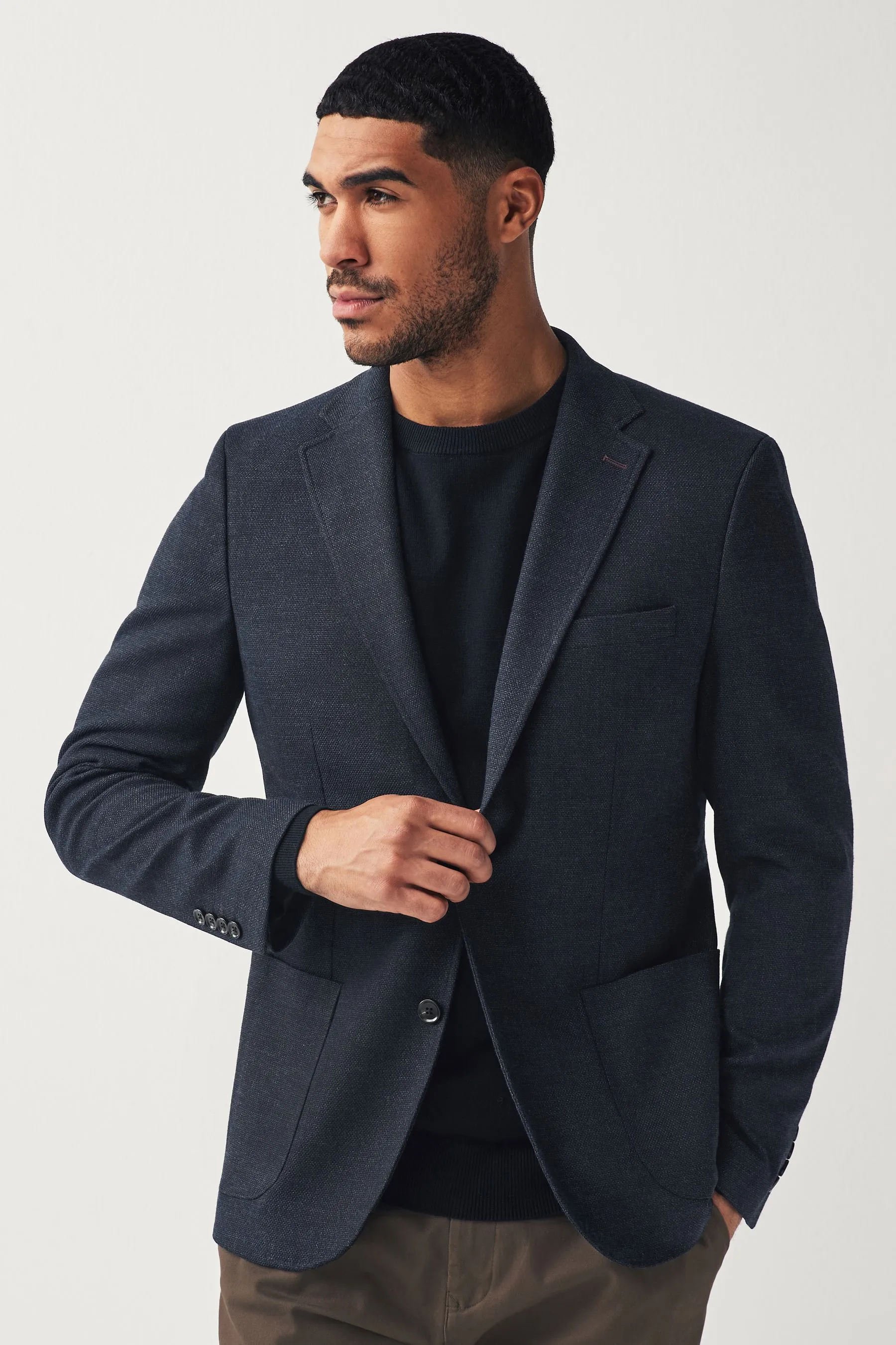 Blazer elegante testurizzato