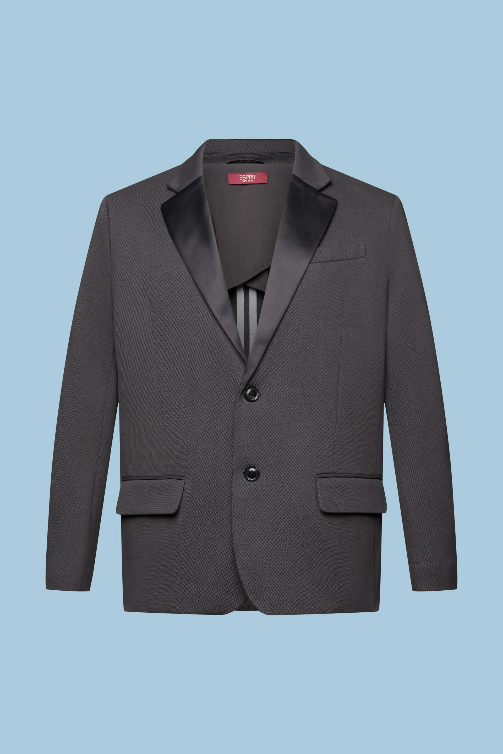 Blazer in jersey piqué strutturato