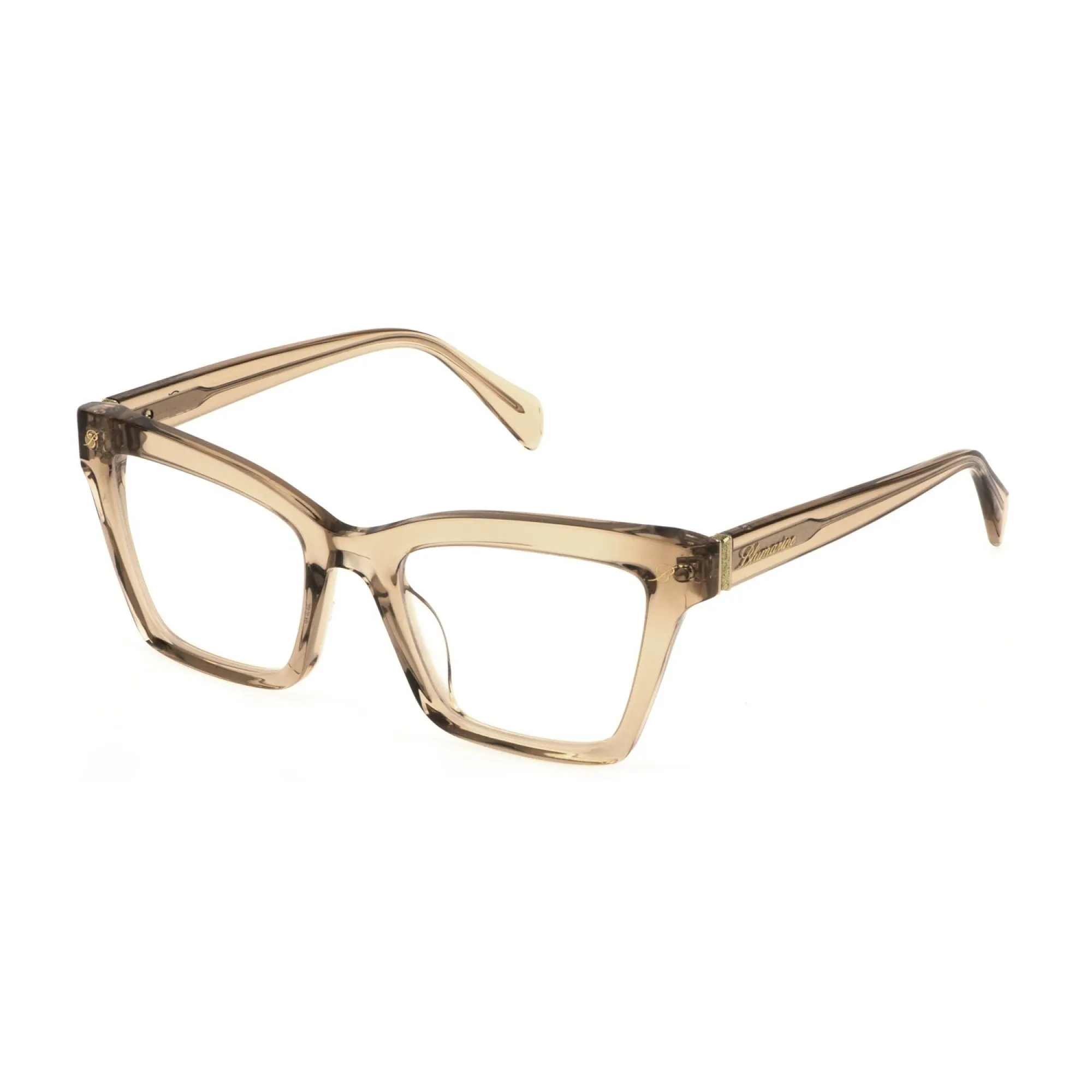   Blumarine VBM843 - 07T1 Beige Trasparente | Occhiale Da Vista Donna 