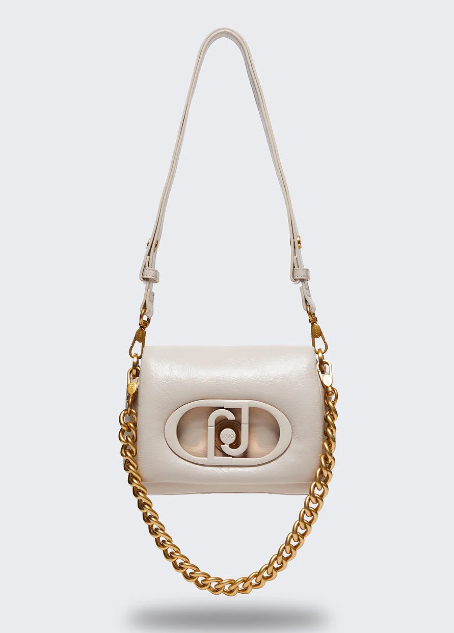 Borsa Piccola La Puffy Fuxia Nero e Beige Liu Jo