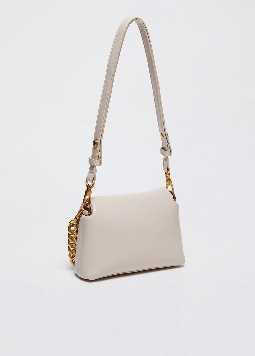 Borsa Piccola La Puffy Fuxia Nero e Beige Liu Jo