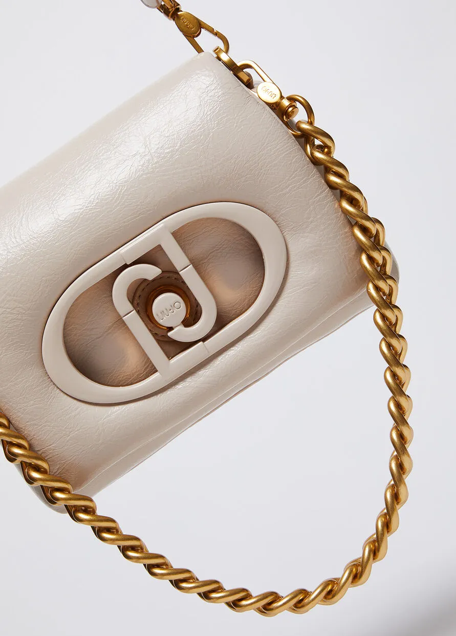 Borsa Piccola La Puffy Fuxia Nero e Beige Liu Jo