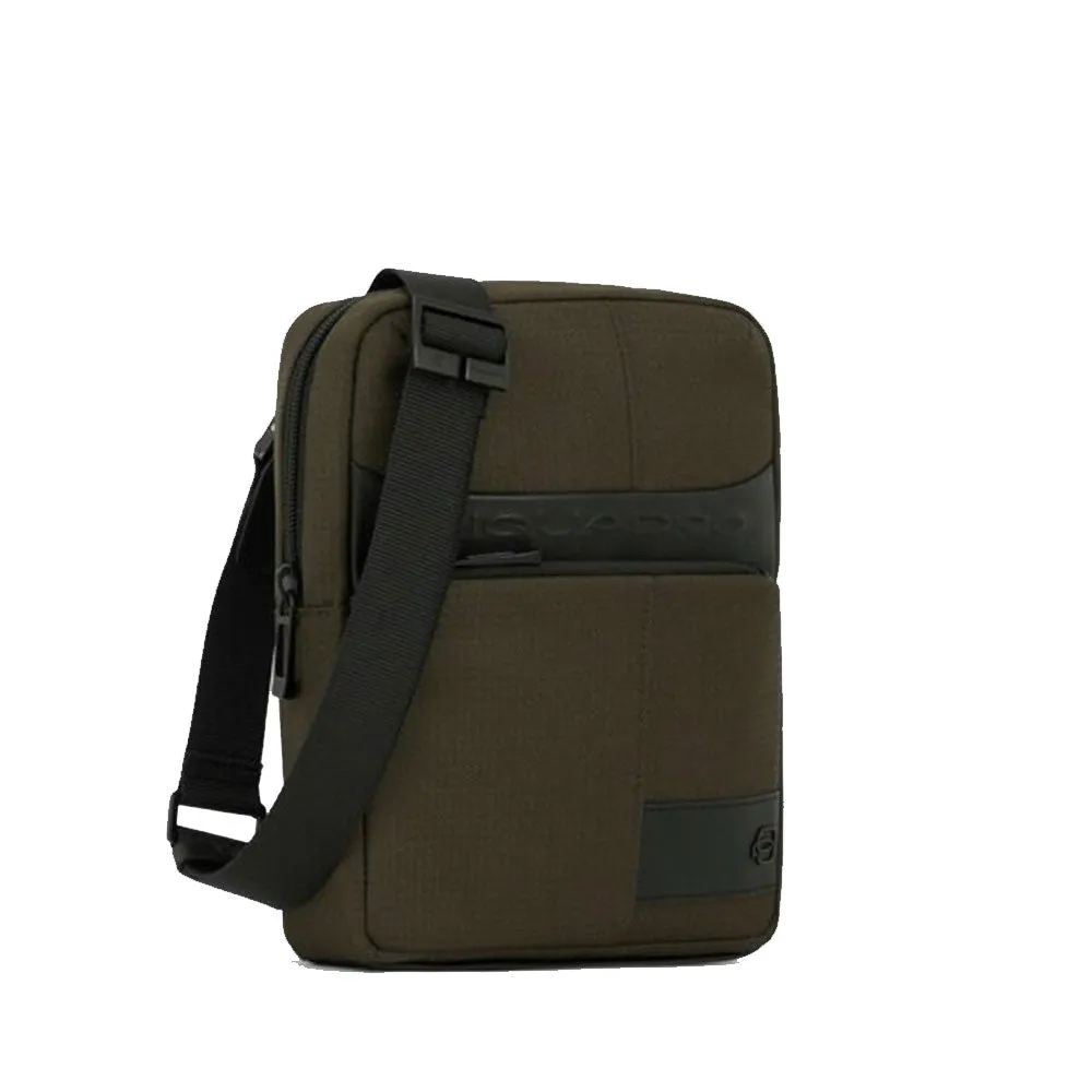 Borsello Uomo PIQUADRO in Tessuto Verde Linea Wollem - CA3084W129