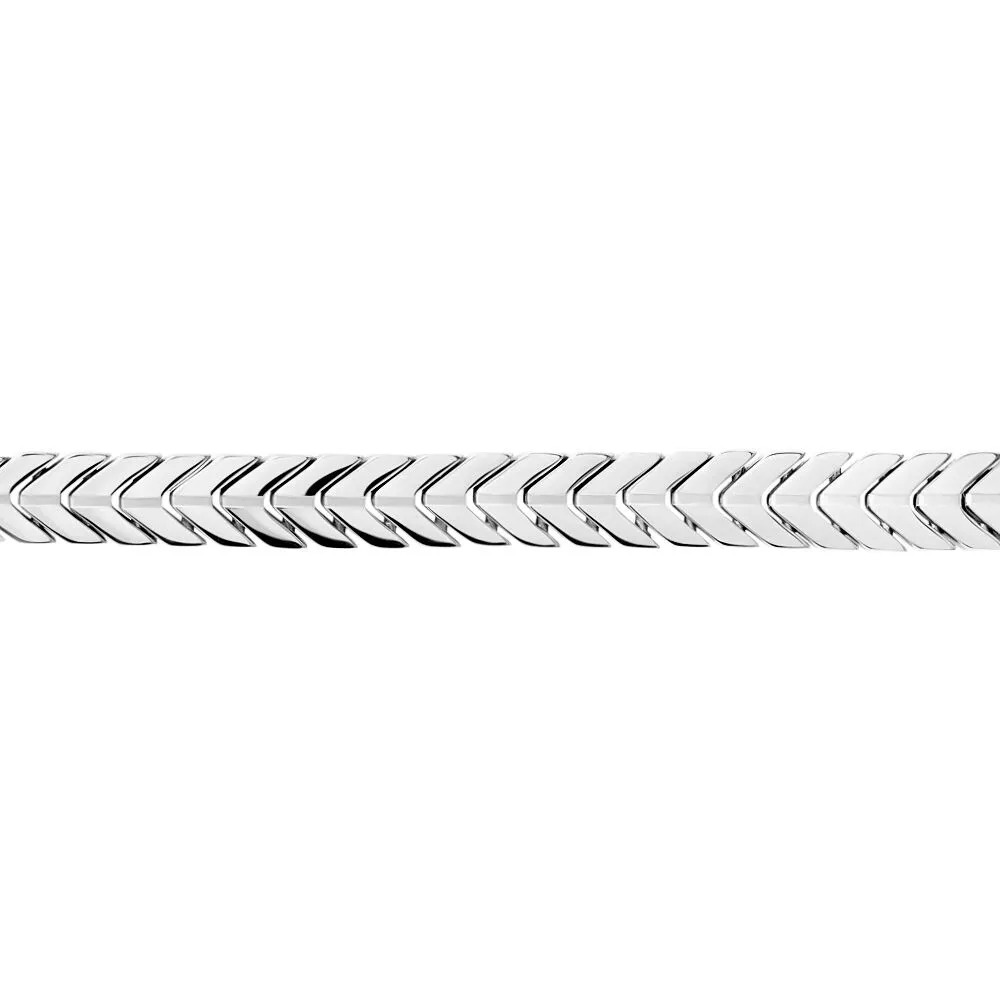 Bracciale Catena Man Code Acciaio Maglia Spiga 19.5+2 cm 1691360