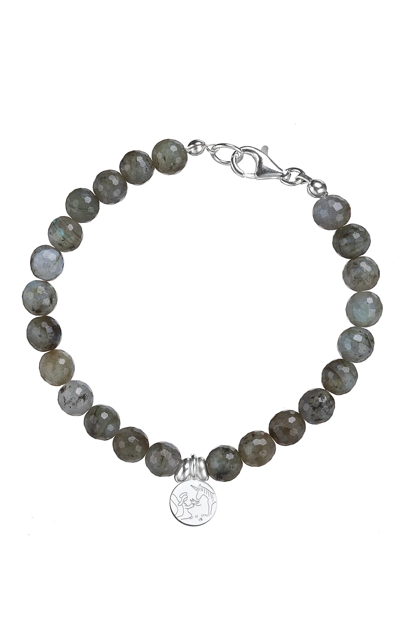 BRACCIALE LABRADORITE GREEN MAN ANGELO