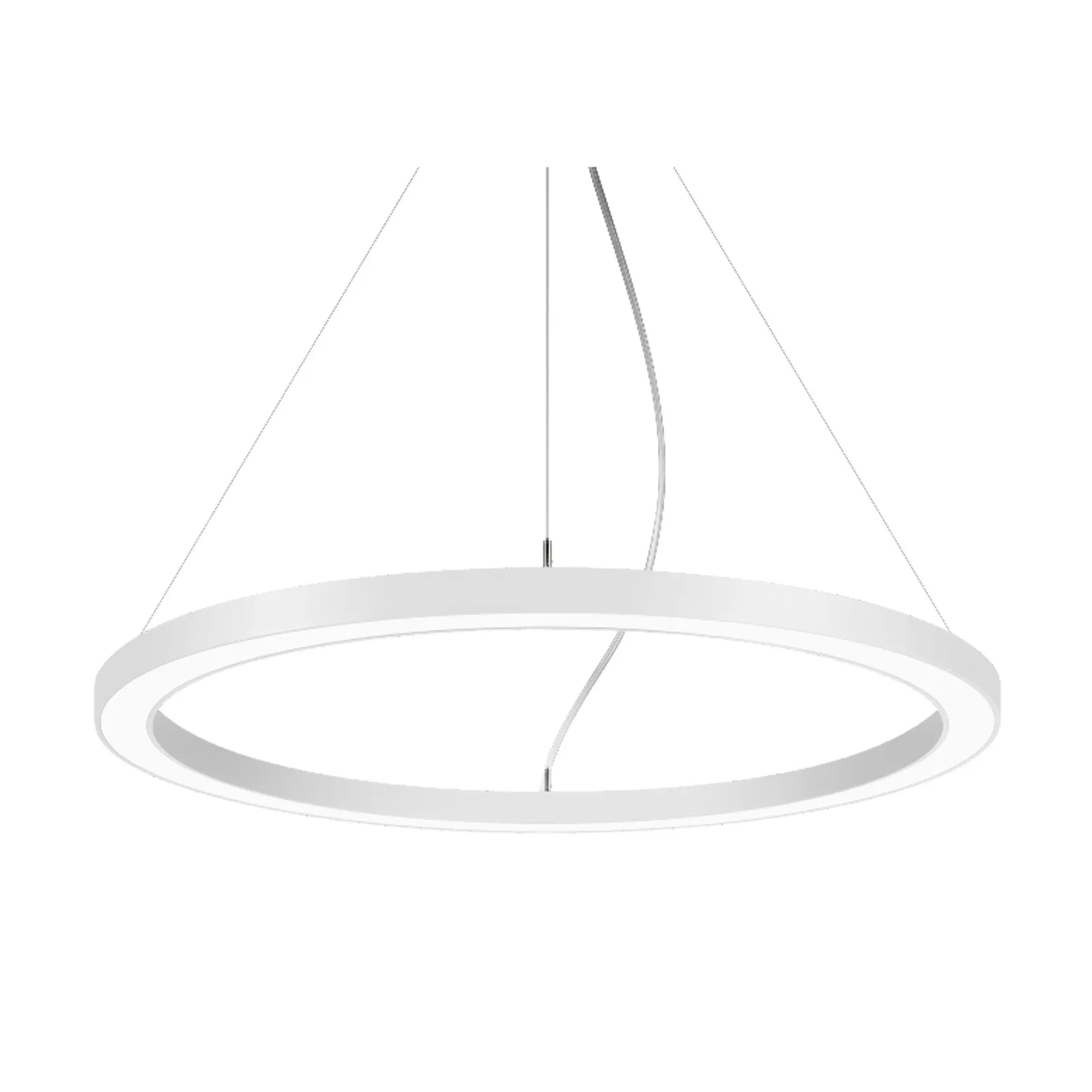 BRUMBERG Anello circolare Biro5 diretto 45 cm, CA, CCT, bianco