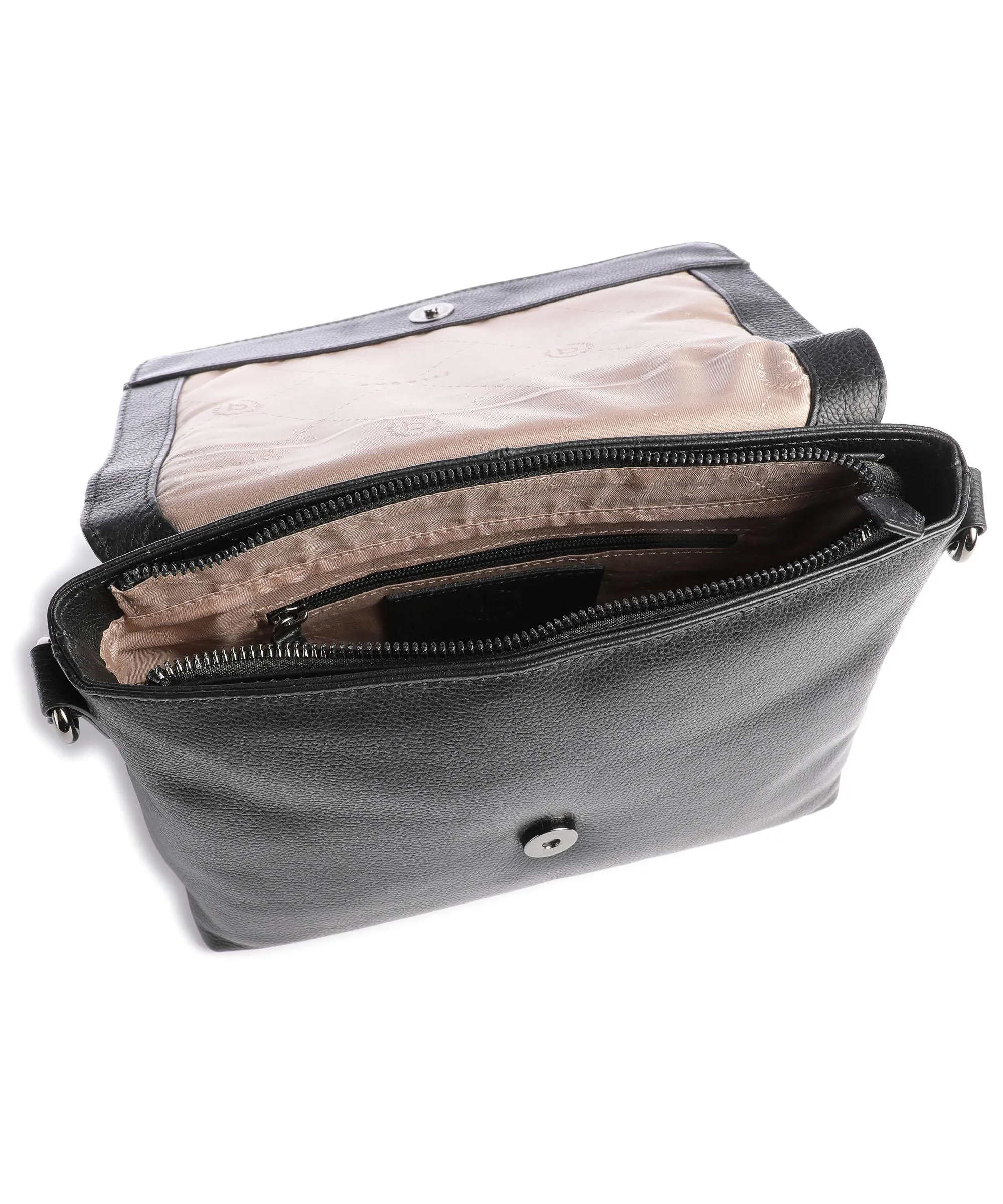  Bugatti Bella Borsa a tracolla pelle bovina nero  