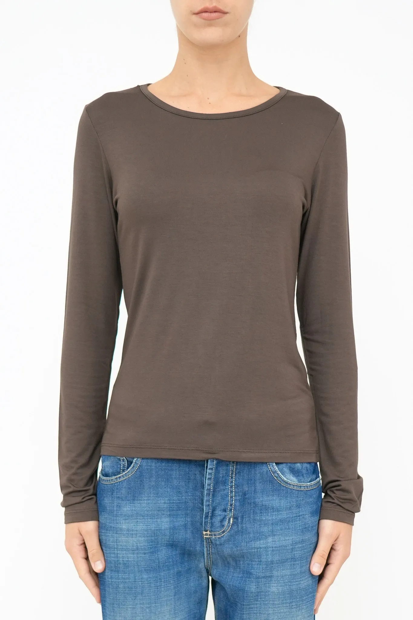 Bulier-Maglia girocollo  - Moro