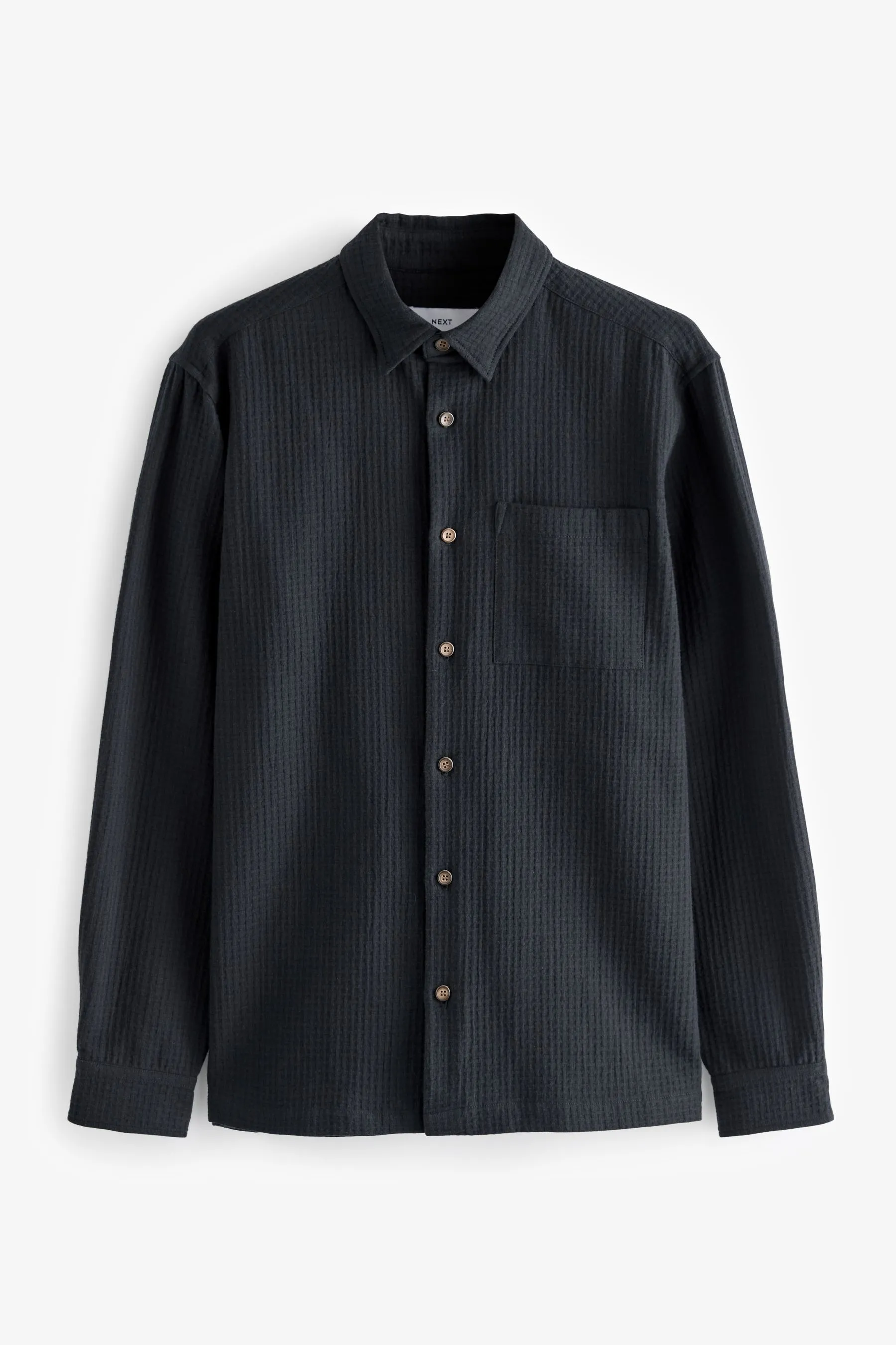 Camicia a Manica lunga a nido d'apa