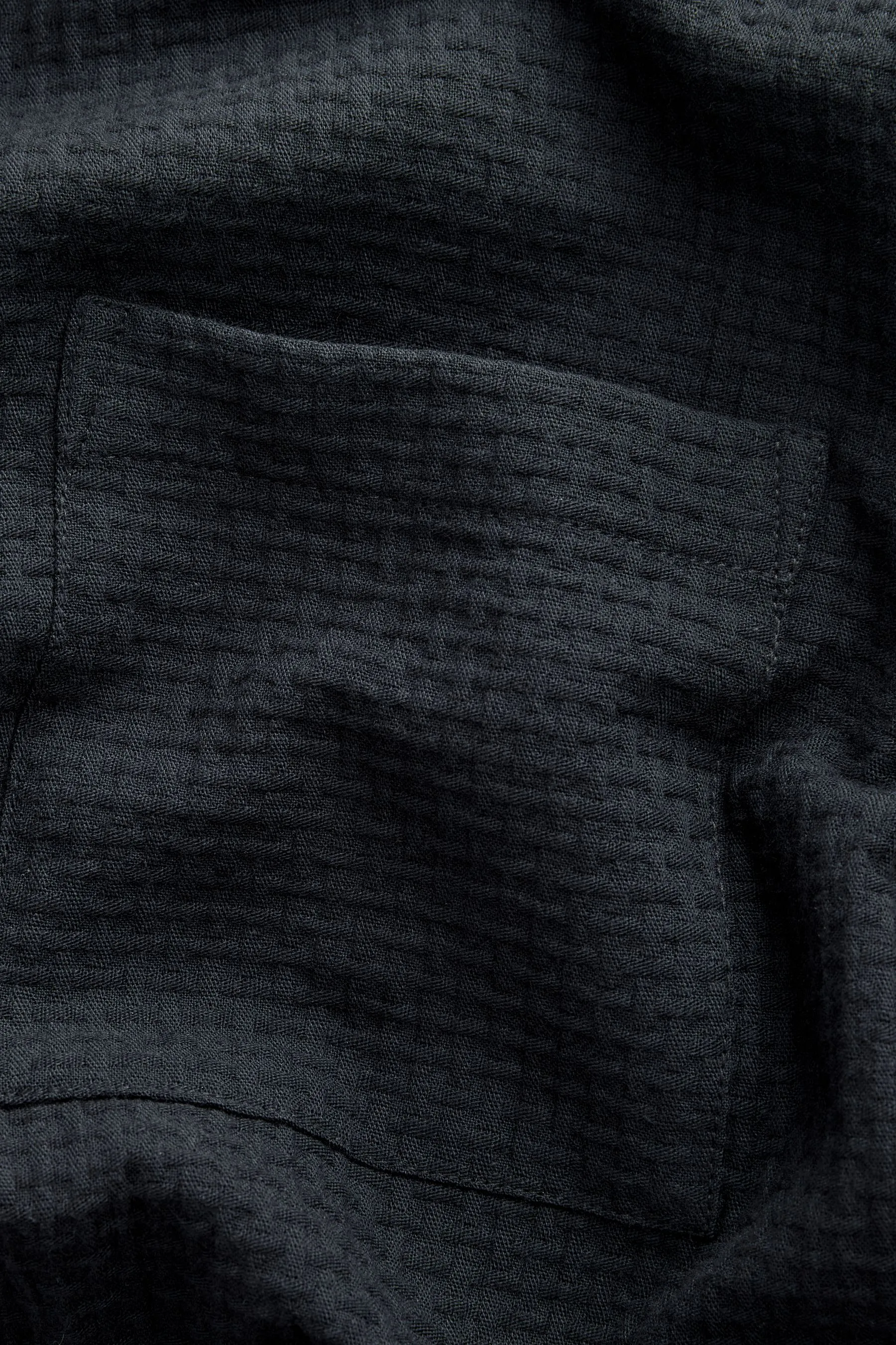 Camicia a Manica lunga a nido d'apa