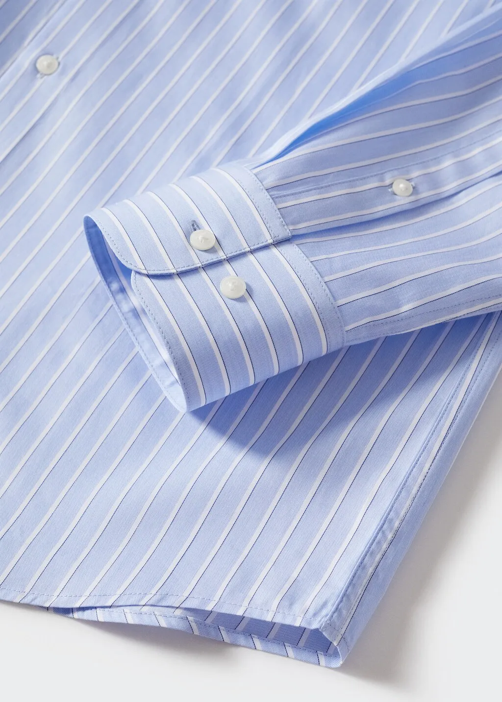 Camicia completo slim fit cotone righe