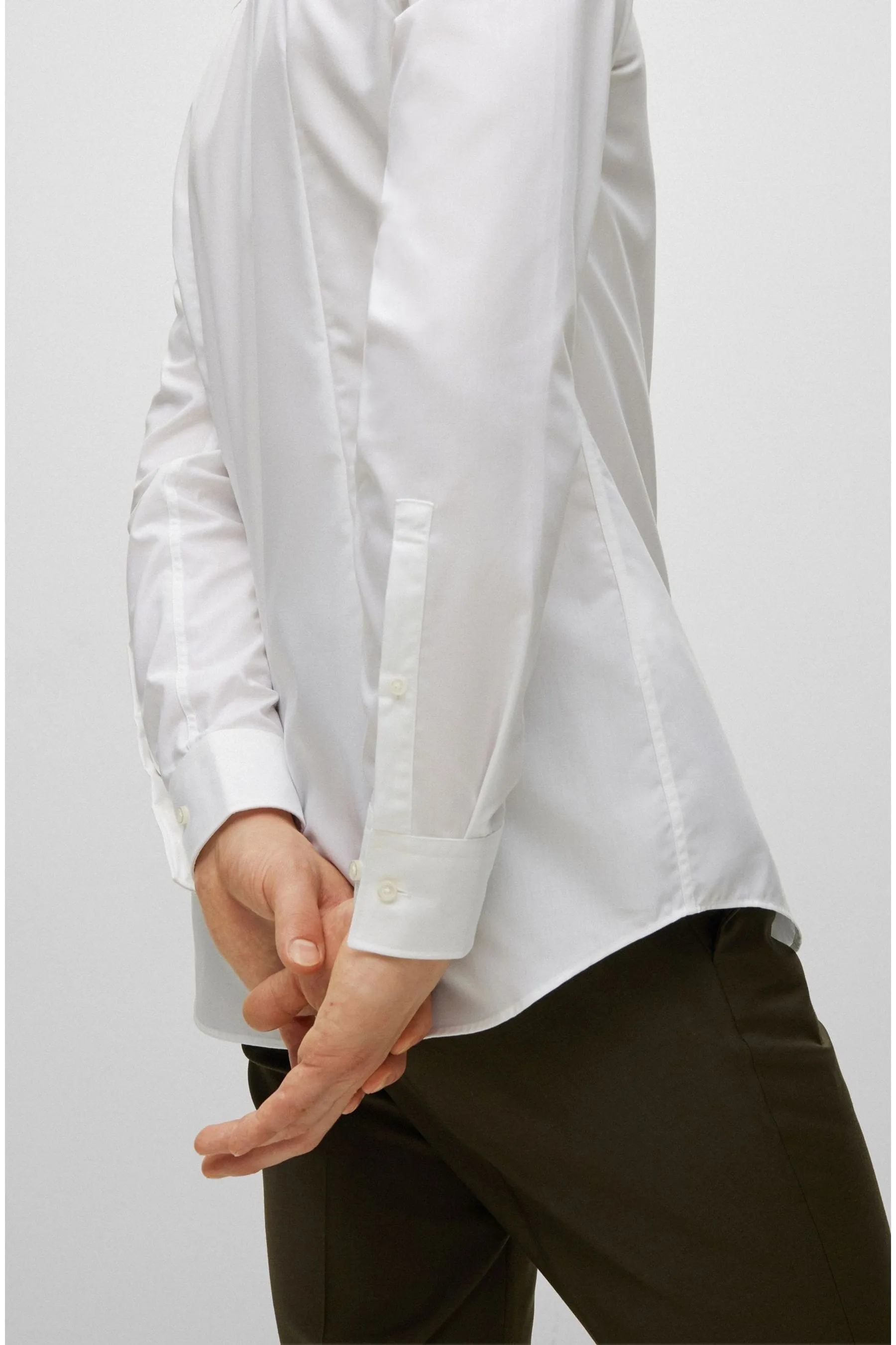 Camicia con HUGO Vestibilità attillata / Slim Formale Manica lunga