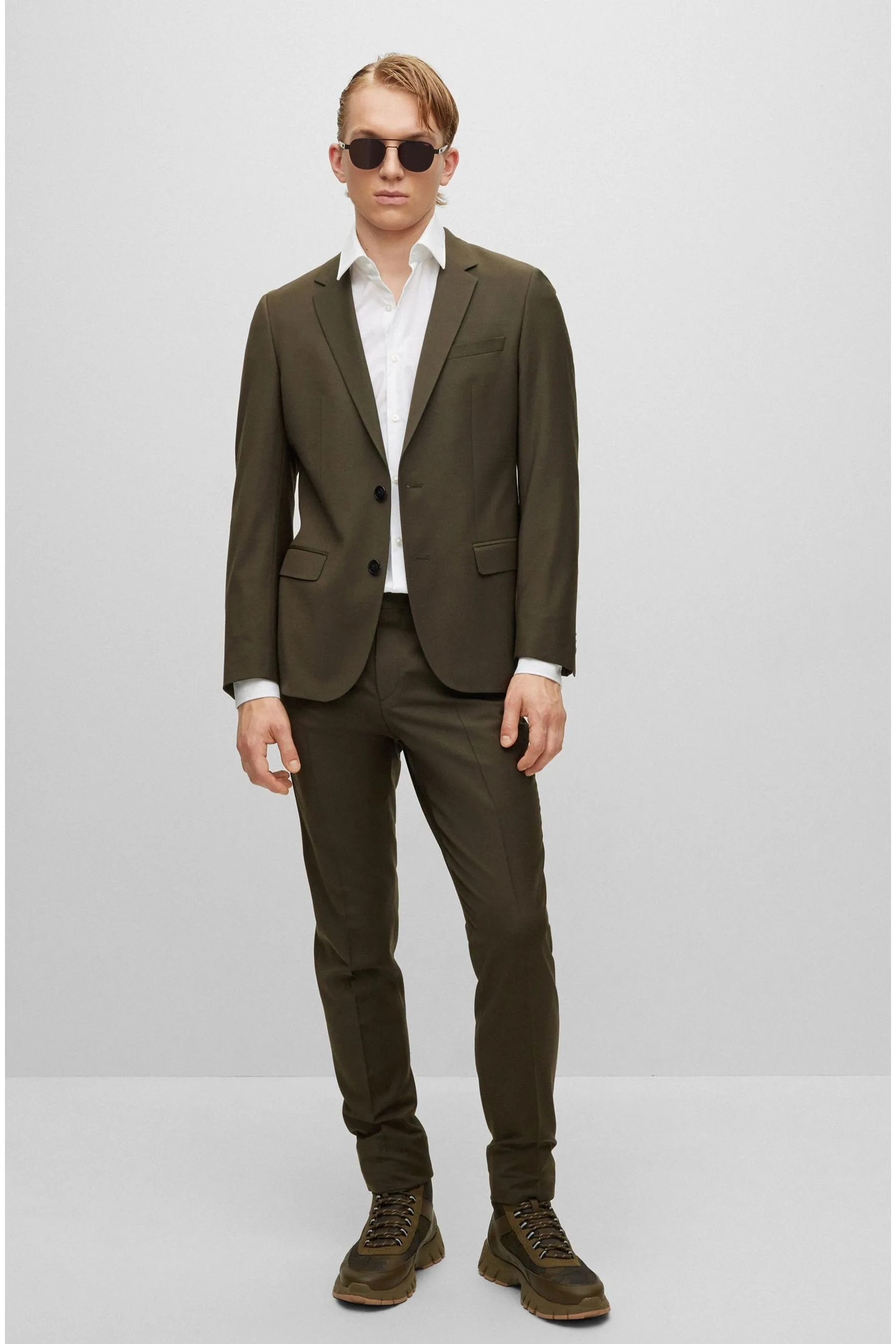 Camicia con HUGO Vestibilità attillata / Slim Formale Manica lunga