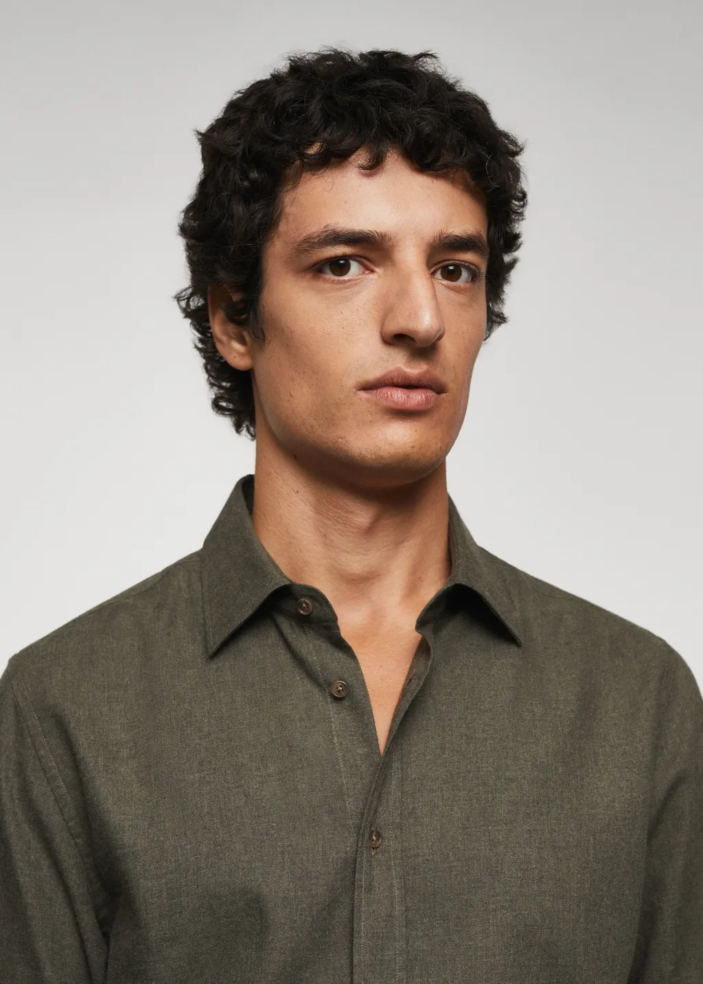 Camicia cotone slim fit