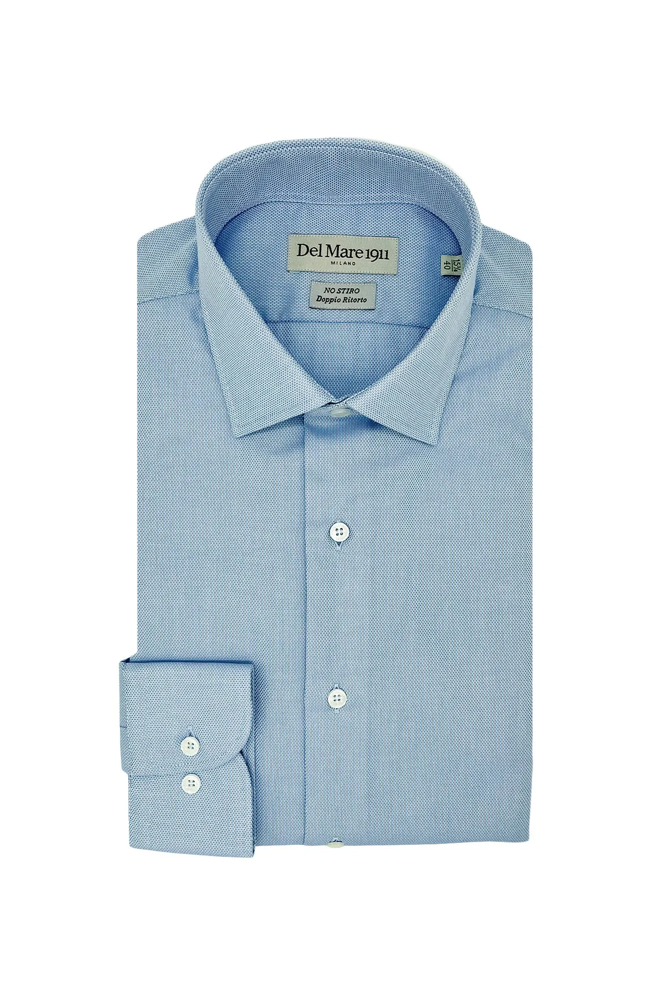 Camicia custom no stiro doppio ritorto