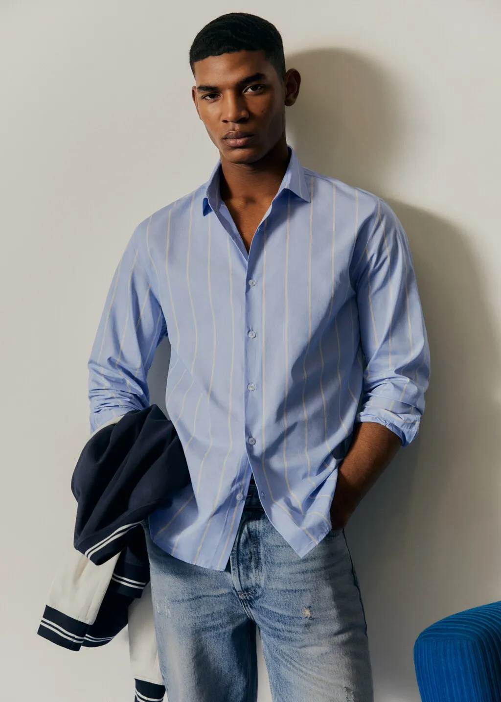 Camicia elegante cotone righe