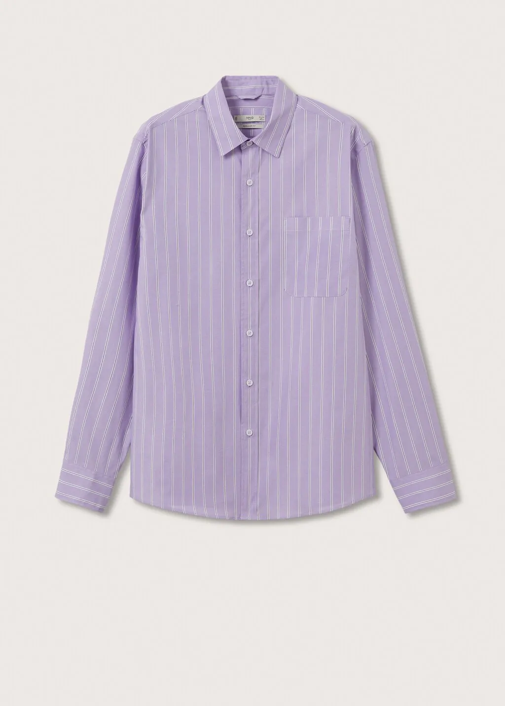 Camicia elegante regular-fit righe