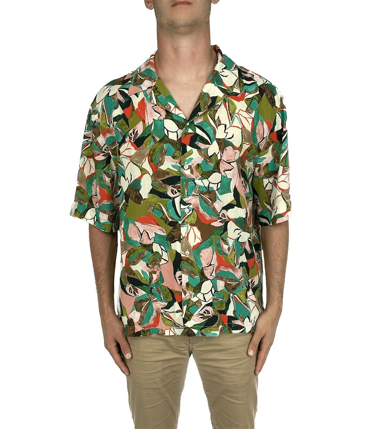 Camicia fantasia Uomo Berna