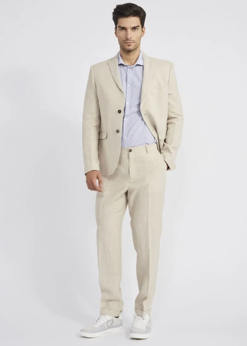 Camicia in cotone rigato