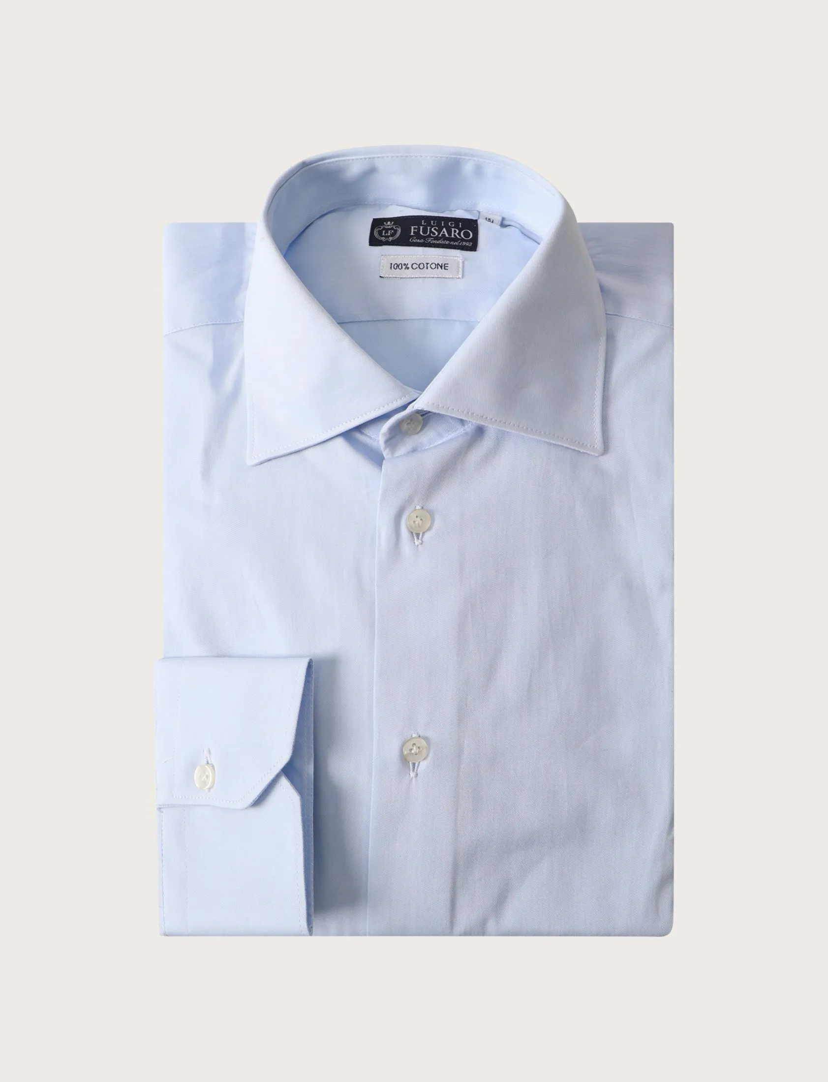 Camicia in cotone twill